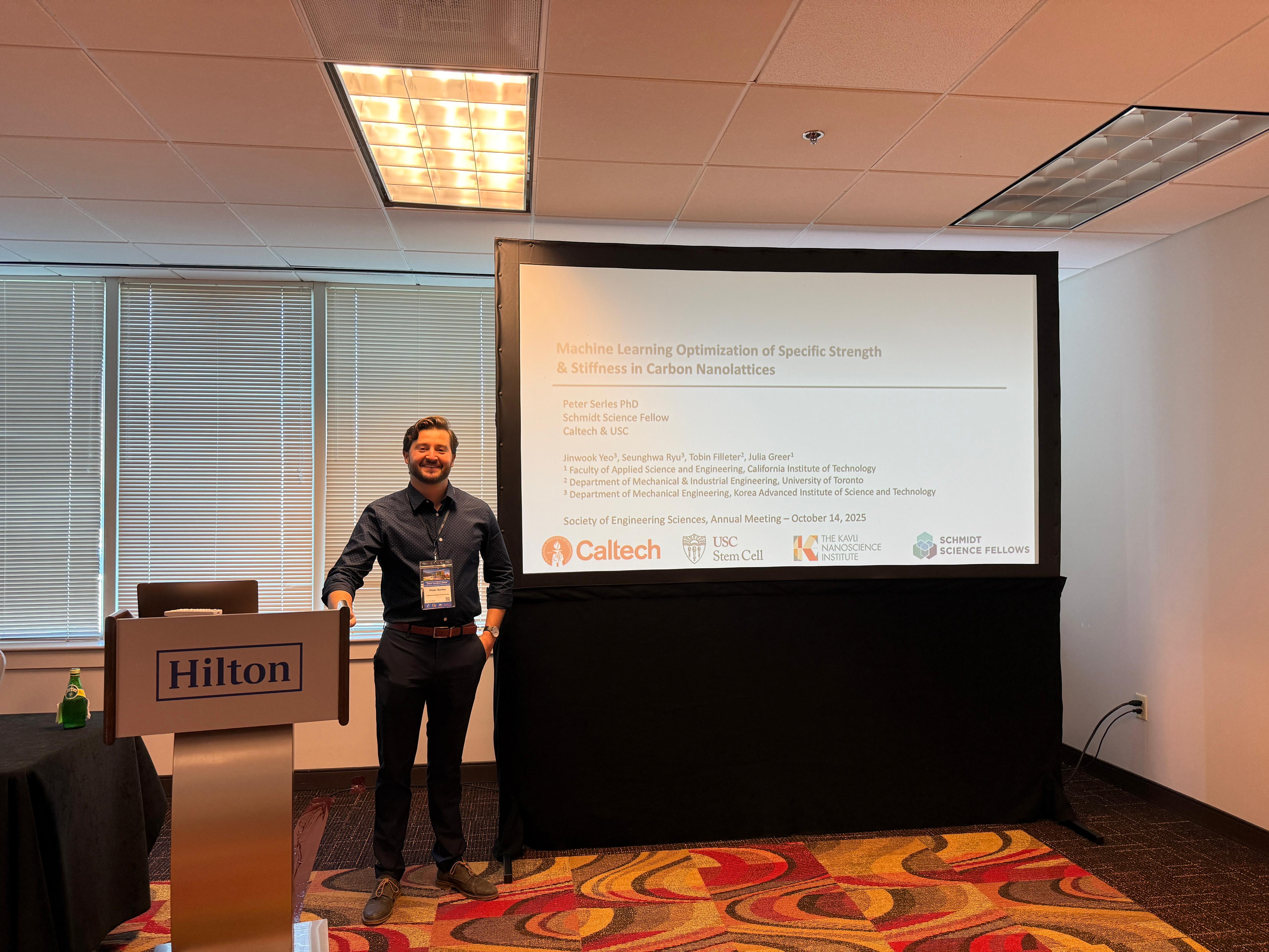 Peter Serles Podium, SES 2025