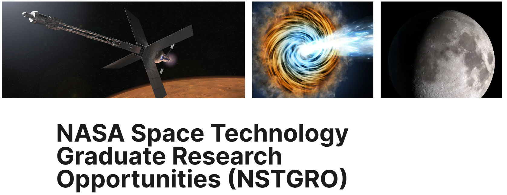 NASA NSTGRO Fellowship